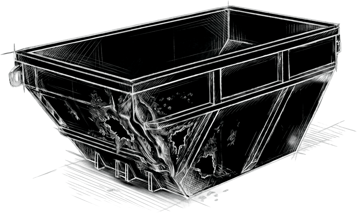 Container vorher